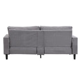 74" High Resilience three seater Sofa, Wooden Frame 3 Seat Sofa, Comfy , Modern Upholstered Sofa, W311P221220