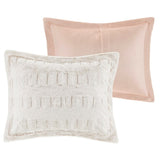 Twin/Twin XL Back Print Long Fur Comforter Mini Set B03597109