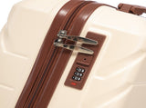 14"/20" 2 pcs/set in ABS Spinner Wheel Luggage, with Combination Lock,14" Cosmetic Case W2787P337451