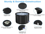 370L Bath Tub for Recovery, 97Gallon Large Cold Plunge Tub with 5-Layers Insulation, Portable 53236881