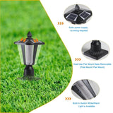 Solar Column Headlights With Dimmable LED1pack W1340103860