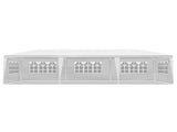 10'x30' Outdoor Party Tent with 8 Removable Sidewalls, Waterproof Canopy Patio Wedding Gazebo, White 84898035