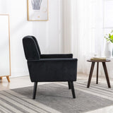 Modern Soft Velvet Material Ergonomics Accent Chair Living Room Chair Bedroom Chair Home Chair With W676P313948