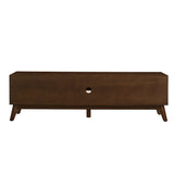 67.9 Inch Mid Century Modern Rattan TV Stand TVs up to 75", Entertainment Cabinet, Media Console W1801P303390