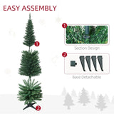 6 foot green Christmas tree with bracket 45999556