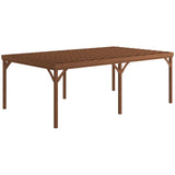 ZUN Outdoor Wooden Gazebo （Prohibited by WalMart） 87090018