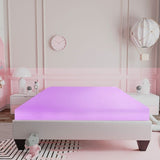 ZUN 6 in. Firm Gel Memory Foam Mattress for Full Size Bed in a Box with Breathable Pink Aloe Vera Cover B011P199700