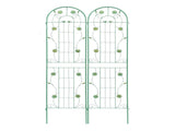 4 Pack Metal Garden Trellis 86.7" x 19.7" Rustproof Trellis for Climbing Plants Outdoor Flower W1586135959