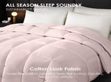 2-Pack Pink Oversized Duvet Inserts. Made from comfortable, breathable fabric, these plump 60497140