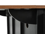 53.7" Farmhouse Kitchen Island with Power Outlet, 2 Sliding Barn Door Kitchen Storage Island with 49840262