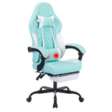 Ergonomic Video Gamer Chairs,Computer Gaming Chairs with Massage Lumbar Support and footrest,Racing W2367P288680