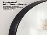 Round Wall Mirror,Bathroom Mirror Shatterproof with Hook,HD Anti-Fog for Over 73993253