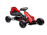 Red 12V Kids Electric Go Kart with EVA Tires, 2 Speeds, Adjustable Seat & Safety Belt 61127002