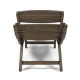 LAHAINA WOOD FOLDABLE CHAISE LOUNGE - GREY 57076.00GRY