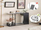 43.5 Inch Versatile Waterproof Console Table, Easy-Assemble Sofa Side Table for Photo Frame & Plant 77701742