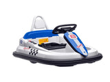 White 6V Electric Ride-On Bumper Car for Kids, 360&deg Spinning & Bumping Fun, Ideal for Toddlers 41020228