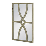 ZUN 16" x 23" Rectangular Wooden Wall Mirrors with Distressed White Frame, Vertical or Horizontal, Home W2078124317