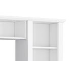 Minimalist Entertainment Wall Unit Set Bridge for TVs Up to 75'', Ample Storage Space TV Stand 44609856