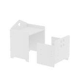 Kids Montessori Weaning Table and Chair Set, Wooden Toddler Table and Chair Set Kids Activity Table 78520812