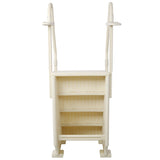 Pool Ladder Heavy-Duty 4 Safety Step for Above Ground Pools Stair Entry System with Handrails 400lbs W465133693