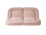 Convertible Fold-Out Single Sofa Bed,Pink,the Right Part of the Complete Product. W244P289259