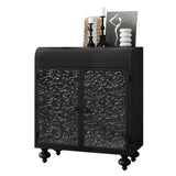 Art Accent Cabinet With 2 Doors, Sideboard Buffet Cabinet with, Distressed Decorative W3122P272554