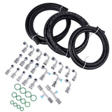 25PCS Air Conditioning Hose and Fitting Kit Includes 6810 AC Fittings & 6.5ft 83320608