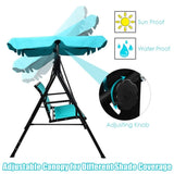 3-person garden swing Blue 05549336