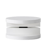 ZUN MODERNESQUE ROTATING COFFEE TABLE 3 55055.00