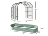 Garden Bed Galvanized Planter 67402593