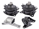 Set of 4 Engine Mounts & Transmission Mount 50820-STX-A02 50850-STX-A03 for Acura MDX V6 3.7L 19979419