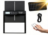 Solar Powered Automatic Chicken Coop Door with 4 Control Modes Light Sensor Timer Remote Manual, 62428970
