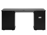 1 Cabinet Door 3 Drawers 2 Power Outlets Computer Desk P2 Particleboard Office Desk with 2 USB Ports 69233677