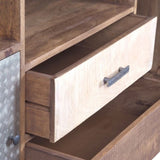 31.5x17.5x31.5" Rustic 2-Drawer Kitchen Island W2078P174944