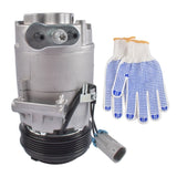 12V A/C Compressor with 5-Groove Pulley Fits for Can-Am Defender HD10 4x4 Limited DPS 2020-2023 UTV/ 61642211
