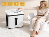 150 Sheet Paper Shredder Heavy Duty, Micro Cut and CDs/Cards, P5 Security Level, 60Min Non Stop 92277130