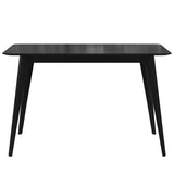 Dining Table Solid Wood Legs, Black N759P222557B