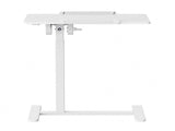 Techni Mobili Sit-to-Stand Rolling Adjustable Laptop Cart, White B031P491733