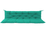 Outdoor Swing Cushions 60 Inch, Waterproof 4" Thick Porch Swing Cushion Replacement with Backrest 27512380