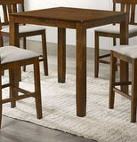 Beautiful Cherry Color Counter Height 1Pc Dining Pub Height Square Table Dining Room Wooden B011P232899