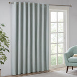 Printed Heathered Blackout Window Patio Panel B03599824