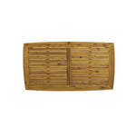 ZUN Outdoor Acacia Wood Rectangular Coffee Table, Teak, 43.25" W x 23.50" D x 17.00" H 70336.00