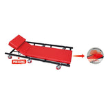 ZUN 40" Ajustable Creeper for Car Repairing Red 22931029