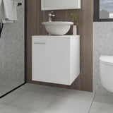 FM FURNITURE Pirtleville Bathroom Vanity with Integrated Sink and Faucet, White B128P293879