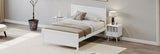 ZUN Wood Platform Bed Frame with Headboard, Mattress Foundation with Wood Slat Support, No Box Spring WF320993AAK