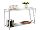 Toughened Glass Panel Console Table 32569773