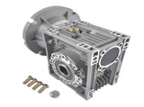 New MRV063 Worm Gear Ratio 301 56C Mounting Flange Speed Reducer Gray Cast Aluminum 73940382