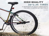 26 Inch Freestyle Bike for Teens, Steel Frame Single-Speed Bicycle with 2 Pegs , Front Caliper Brake 96573104