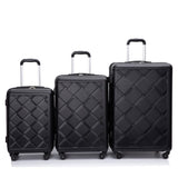 Luggage Set with Spinner Wheels ABS Lightweight Durable Hard Suitcase,8-Piece Set W284P341385