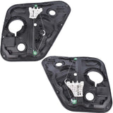 ZUN Pair Rear Right and Left Window Regulators w/o Motor For Hyundai Tucson 2016-2022 83481D3001 31673792